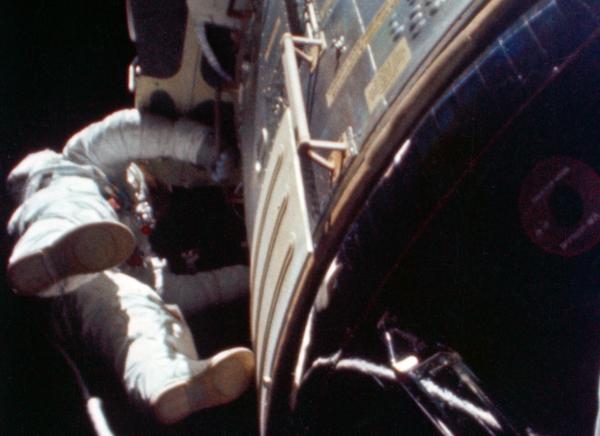 Astronaut Worden EVA During Apollo 15