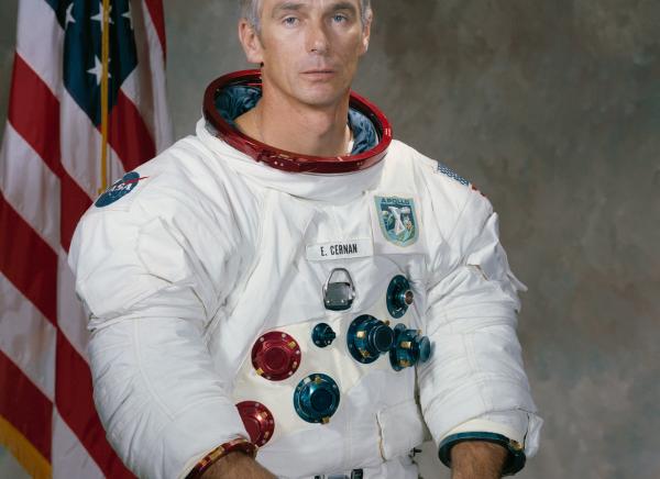 Astronaut Eugene A. Cernan