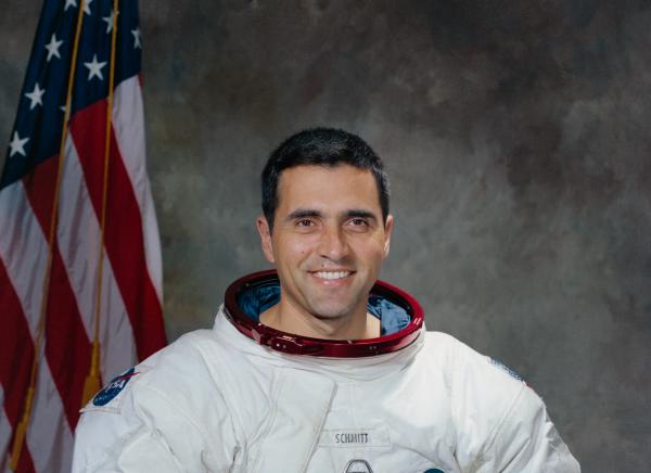Astronaut Harrison H. Schmitt