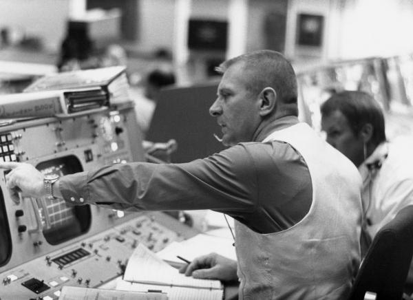 Gene Kranz in Mission Control Apollo 16