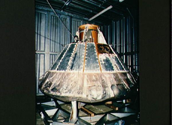 Apollo 1 Capsule in Storage