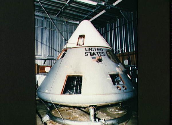 Apollo 1 Capsule in Storage