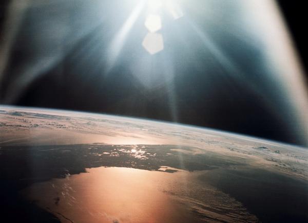 Apollo 7 Earth View