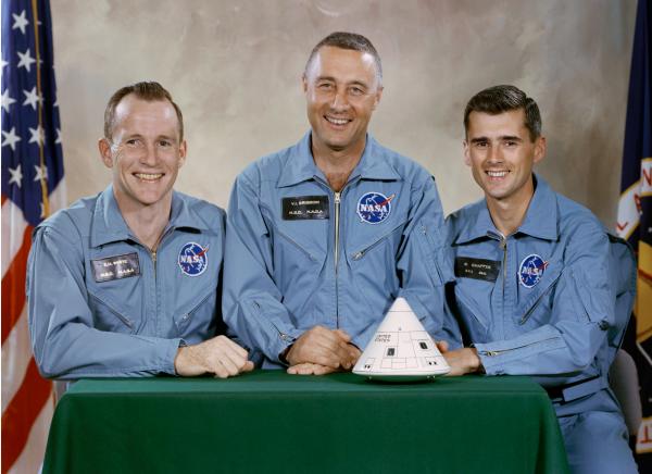 Apollo 1 Crew White, Grissom, and Chaffee