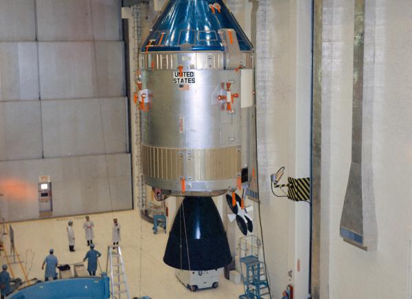 Apollo 10 Command and Service Module Processing