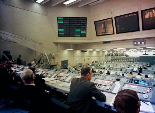 Firing Room in the Launch Control at Kennedy Space Center