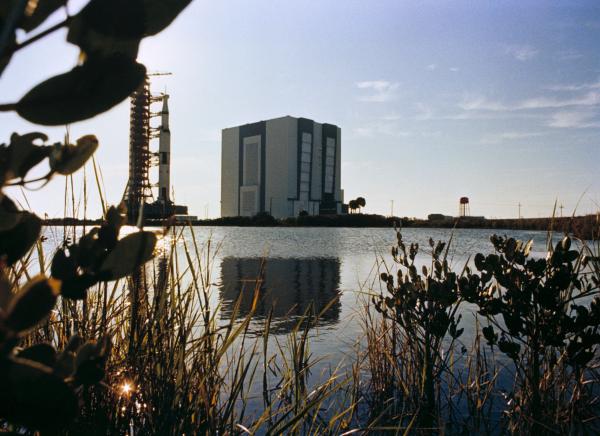 Saturn V Leaves VAB for Apollo 10 Launch