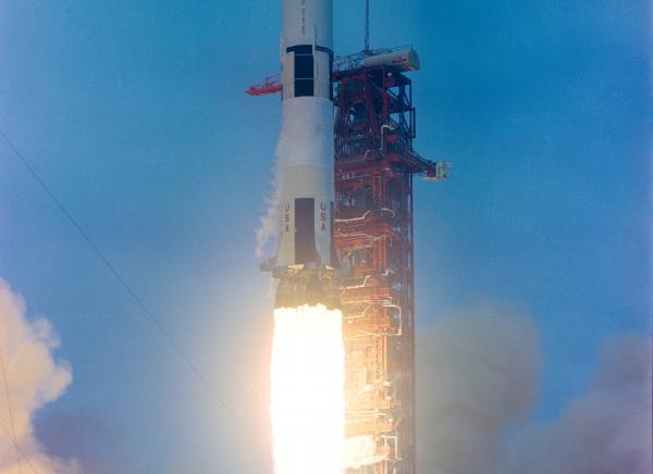 Apollo 10 Launch of Saturn V Rocket