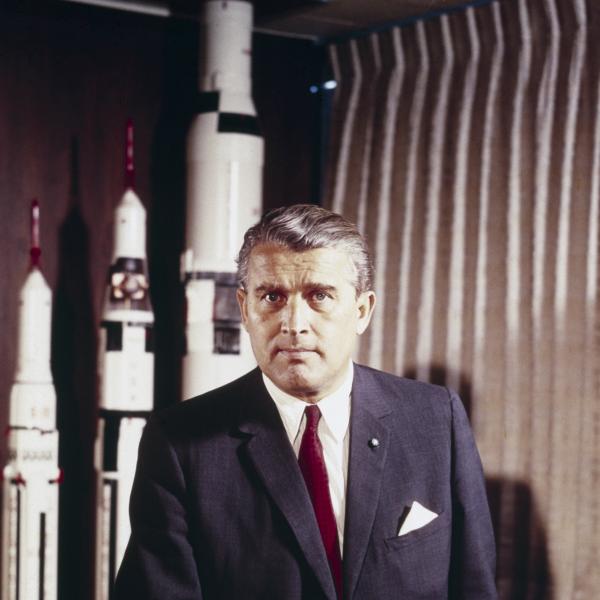 Dr. Wernher Von Braun Portrait