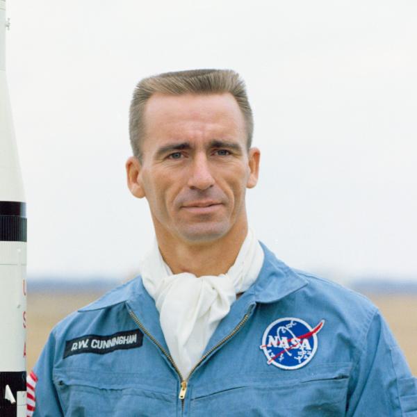 Apollo 7 Lunar Module (LM) Pilot Walter Cunningham