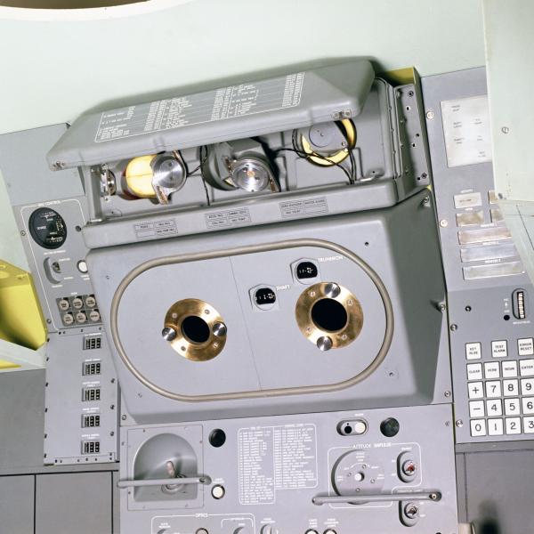 Mock-Up of the Apollo Primary Guidance, Navigation, and Control System