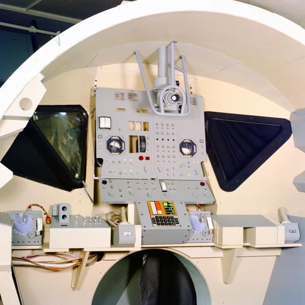 Apollo Block I Command Module Simulation Panels and Apollo LEM Simulation