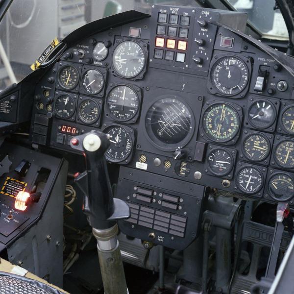 F-8 Digital Fly-By-Wire Cockpit