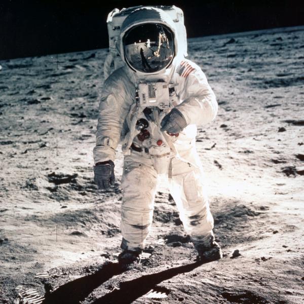 Astronaut on the Moon
